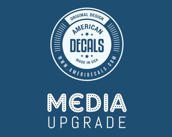 AMERICAN DECALS UPGRADE for any existing order from my Shop