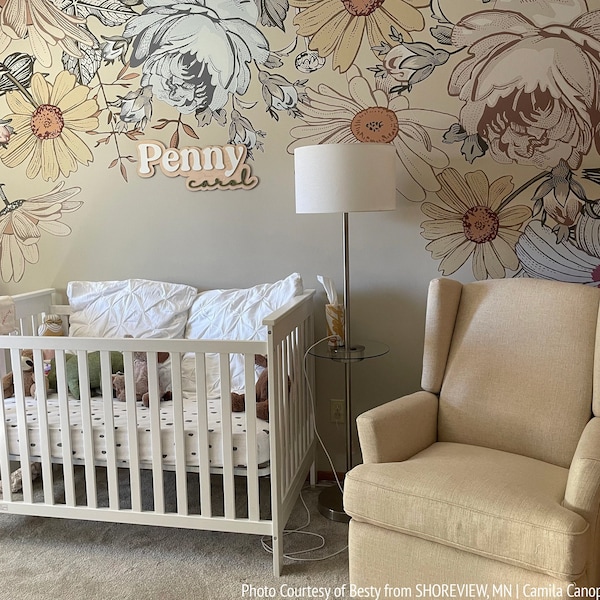 Garden Wall Decals Etsy