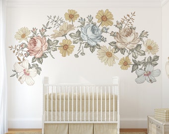 FLORAL WALL DECALS