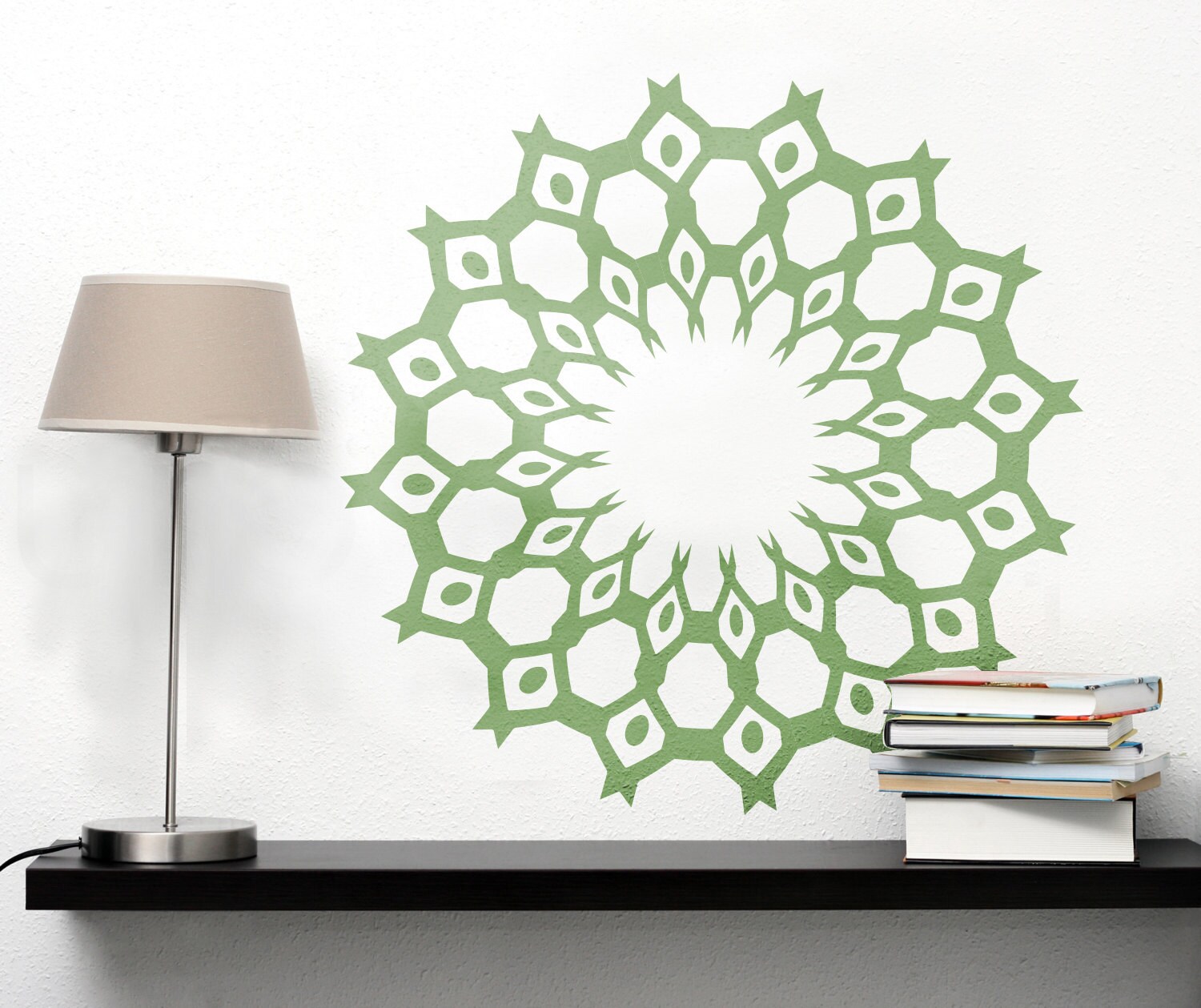Ceiling Medallion DECAL Tribal Modern Aztec 02 Ethnic Decor Etsy