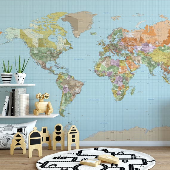 World Atlas Wallpaper