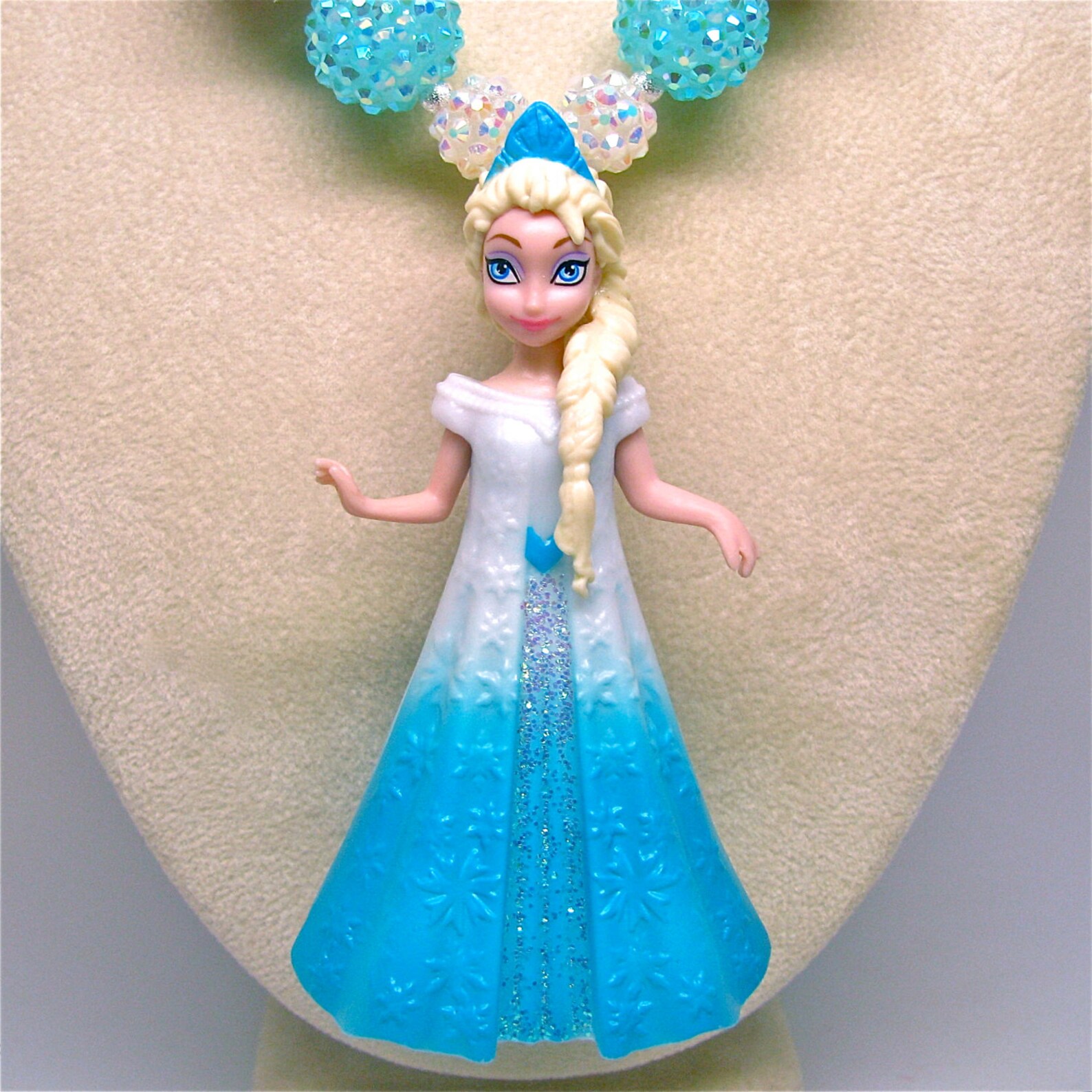 Frozen Necklace Elsa Necklace Snow Queen Princess Elsa Etsy