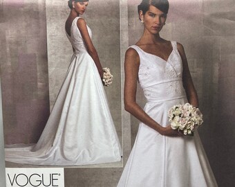 Vogue Wedding Dress Etsy