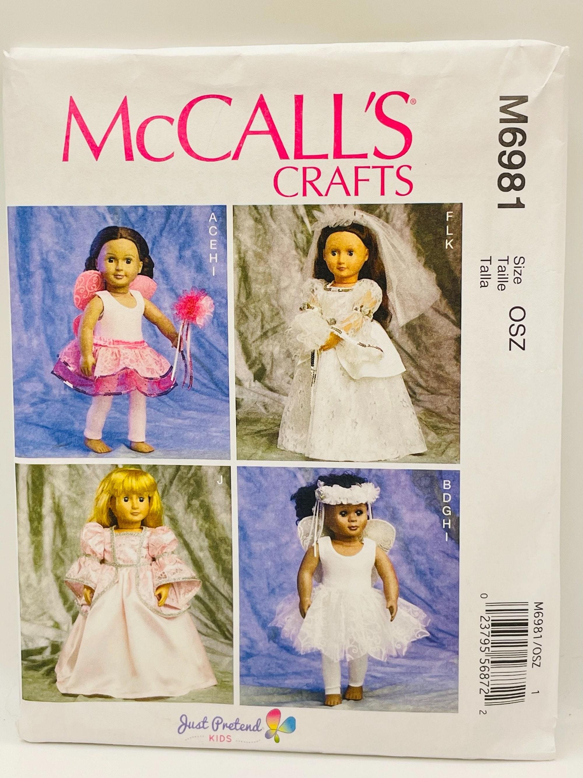 9 Skipper Doll Clothes Pattern Mccalls 7480 Vintage Pattern PDF Digital  Download Printed on 8-1/2x11 A4 Paper -  Canada