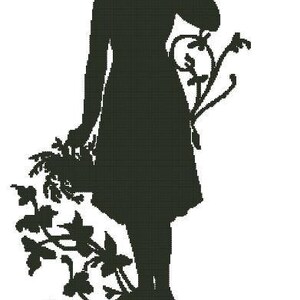 Entwine Vine Counted Cross Stitch Chart - Pattern only Digital PDF