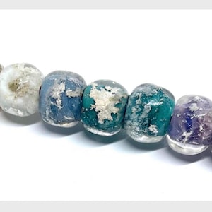 Memorial Glass Pet Ashes Bead 1mm Small Hole Ashes Bead One Bead