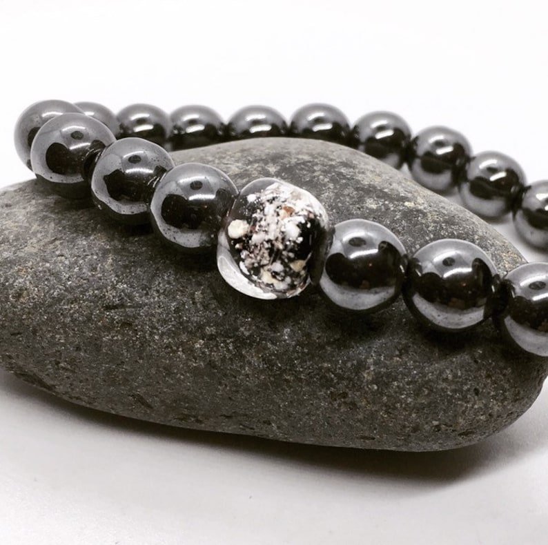 Pet Memorial Cremation Ashes Keepsake Bracelet Beads With One Etsy