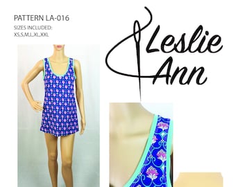 Women's Tank Top Dress Naaipatroon PDF