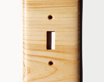 White Pine Toggle Light Switch Cover / Wall Plate