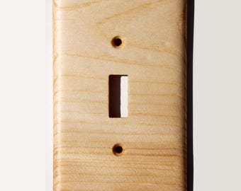 White Pine Toggle Light Switch Cover / Wall Plate