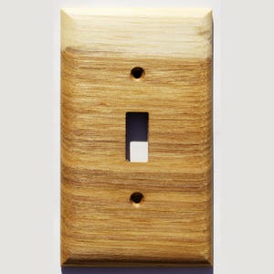 Hickory Light Switch Cover