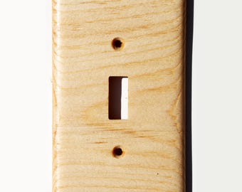 White Pine Toggle Light Switch Cover / Wall Plate