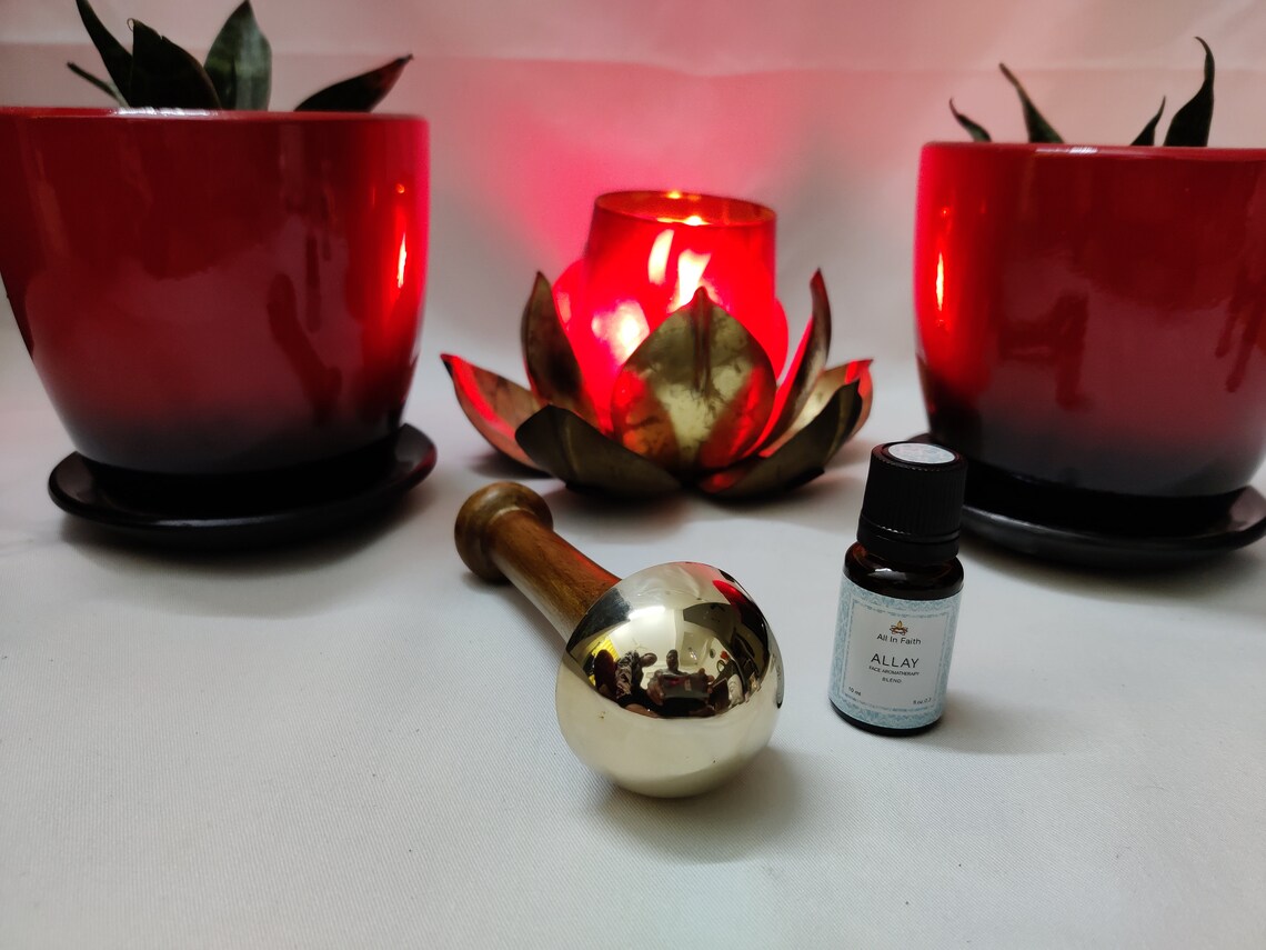 Kansa Ayurveda Wand Face Wands Massager With 10 ML 100 Pure Etsy