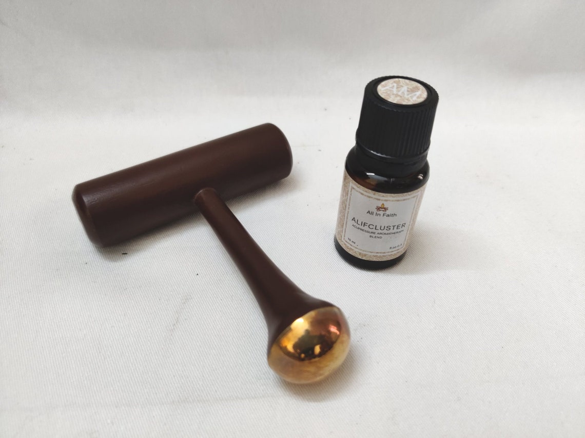 Kansa Ayurveda Wand T Marma Wands Massager With Free 10 ML 100 Pure