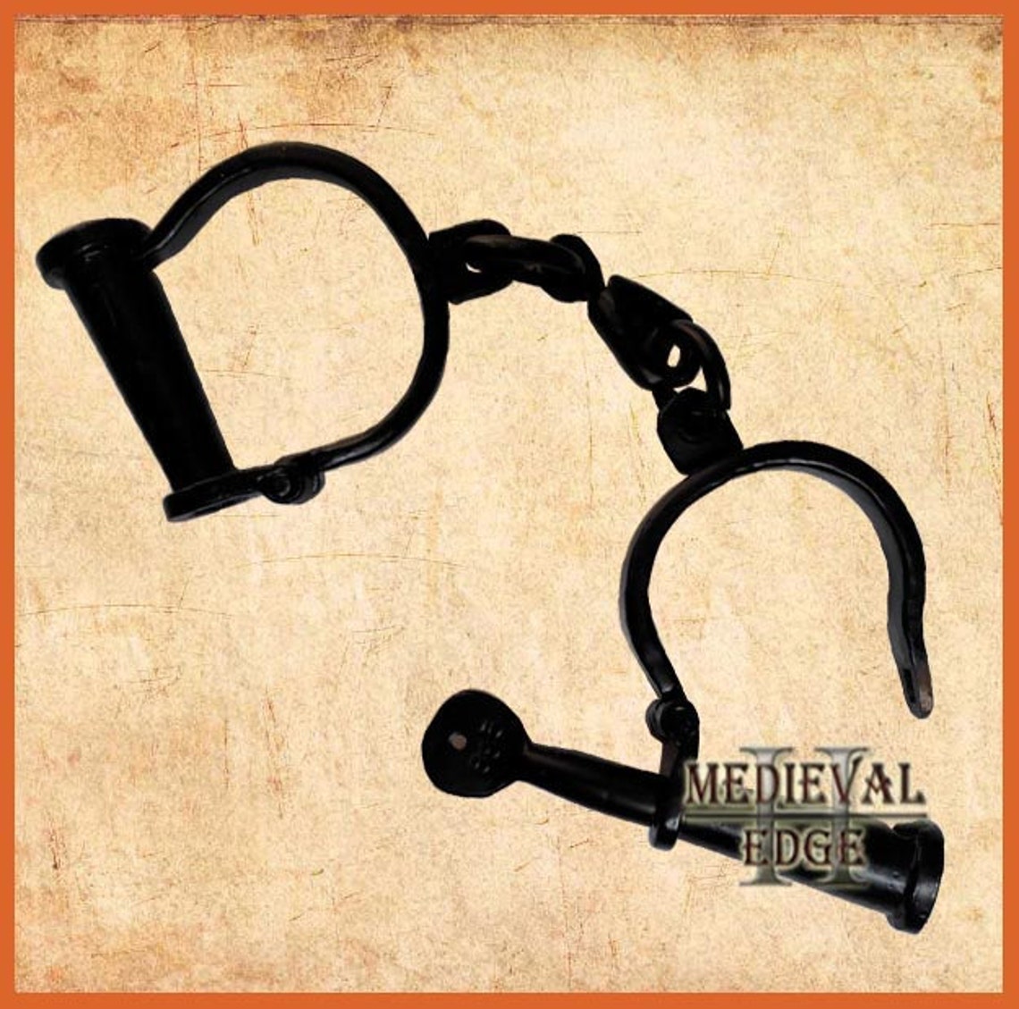 Antique Iron Handcuffs Antique Vintage Handcuffs Style Police Etsy