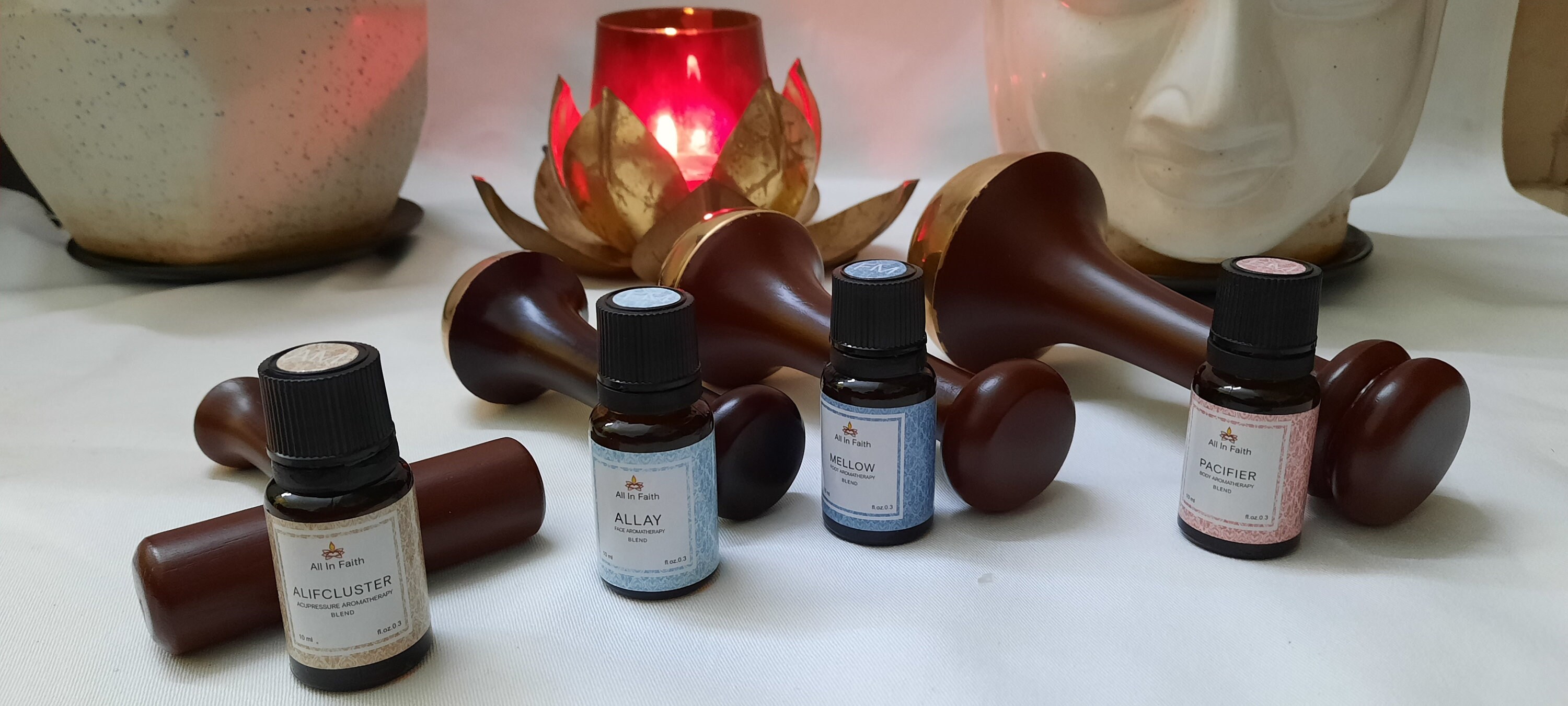 Kansa Ayurveda Wand Massager Wands Set of 4 With 100 Pure Etsy UK