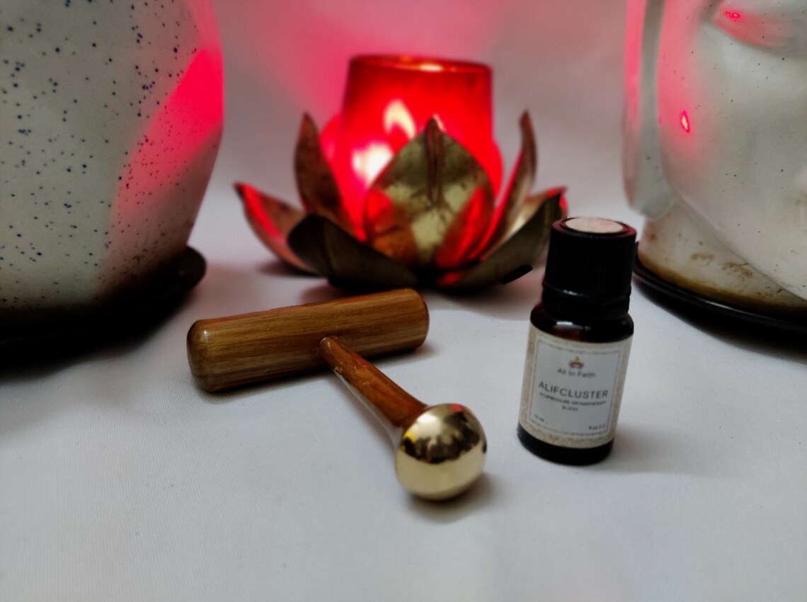 Kansa Ayurveda Wand T Marma Wands Massager With Free 10 ML 100 Pure