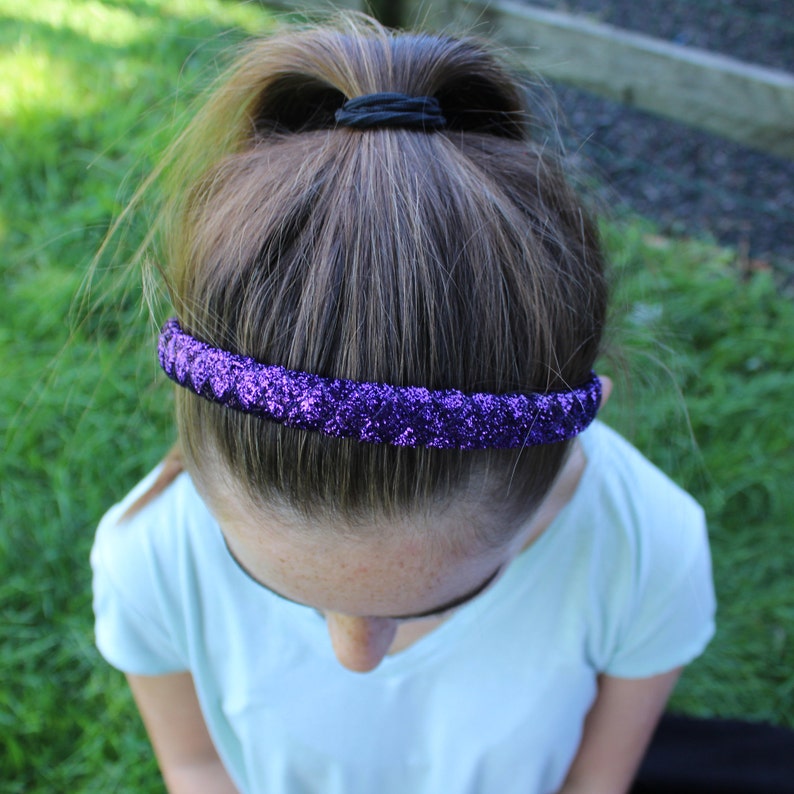 Glitter Headbands 12 Stunning Colors Etsy
