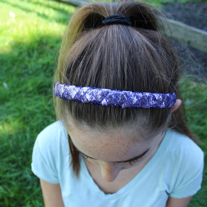 Glitter Headbands 12 Stunning Colors Etsy
