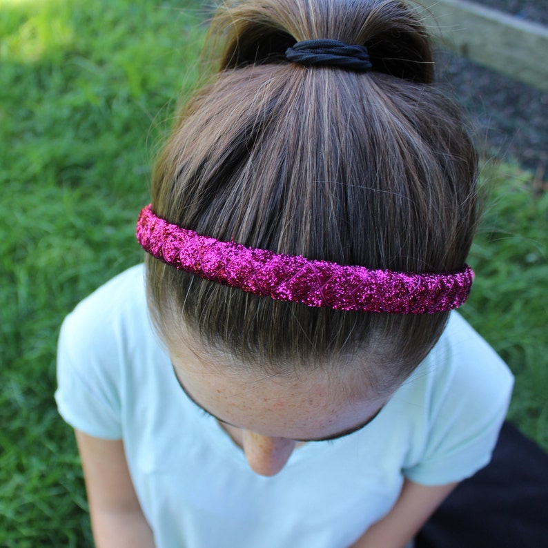 Glitter Headbands 12 Stunning Colors Etsy