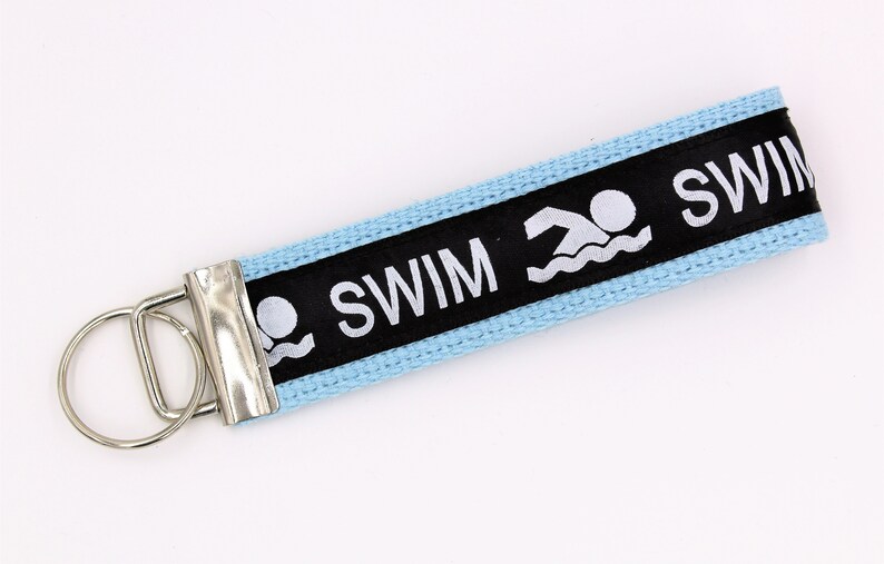 Swim Key Chain Key Fob Wristlet Etsy