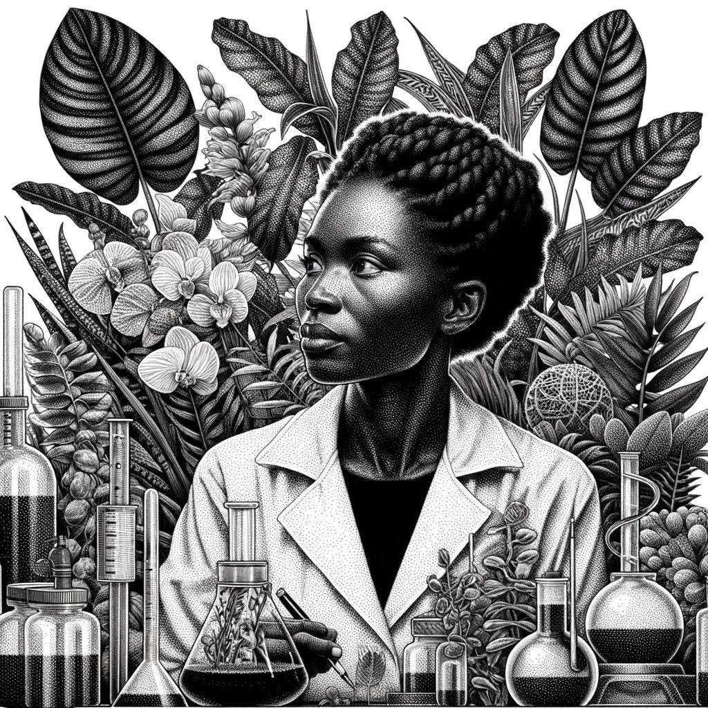 Portraits, Digital Prints, AI Art, Download Black Woman Portrait, Wall ...