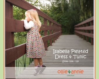 Ollie and Annie Collection Isabella Dress and Tunic PDF Pattern