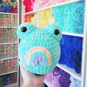 Rainbow Frog Crochet Pattern