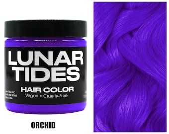 Bright Violet purple Hair Dye