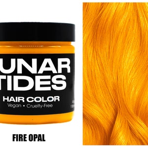 Orange Yellow Hair Dye