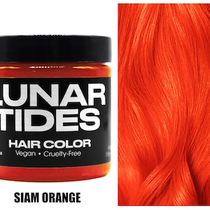 Bright Orange Hair Dye