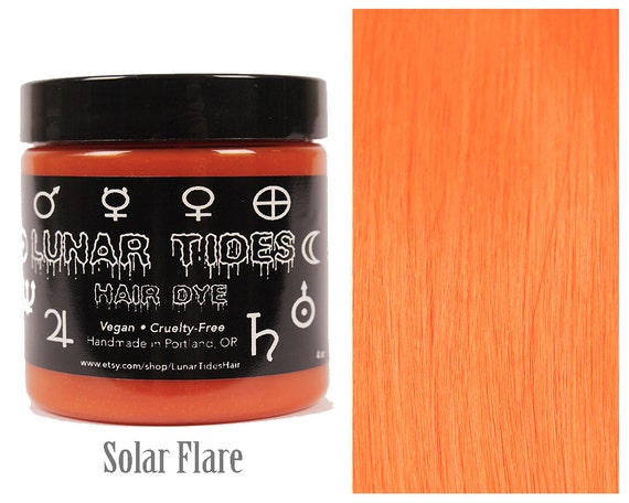 Orange Hair Dye Etsy