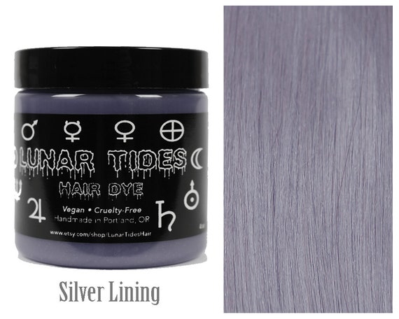 Silver Hair Dye Etsy