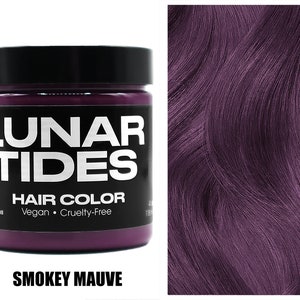 Smokey pink Mauve Hair Dye