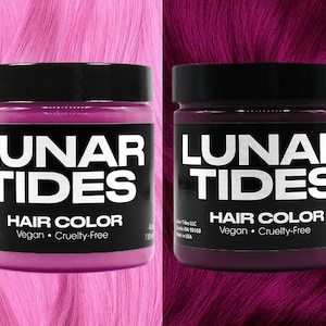 DIY Gradient Pink Hair Dye Kit