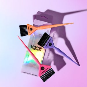 ヘアカラーティントブラシセット - 3パック