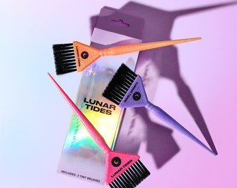 Hair Color Tint Brush Set - 3 Pack