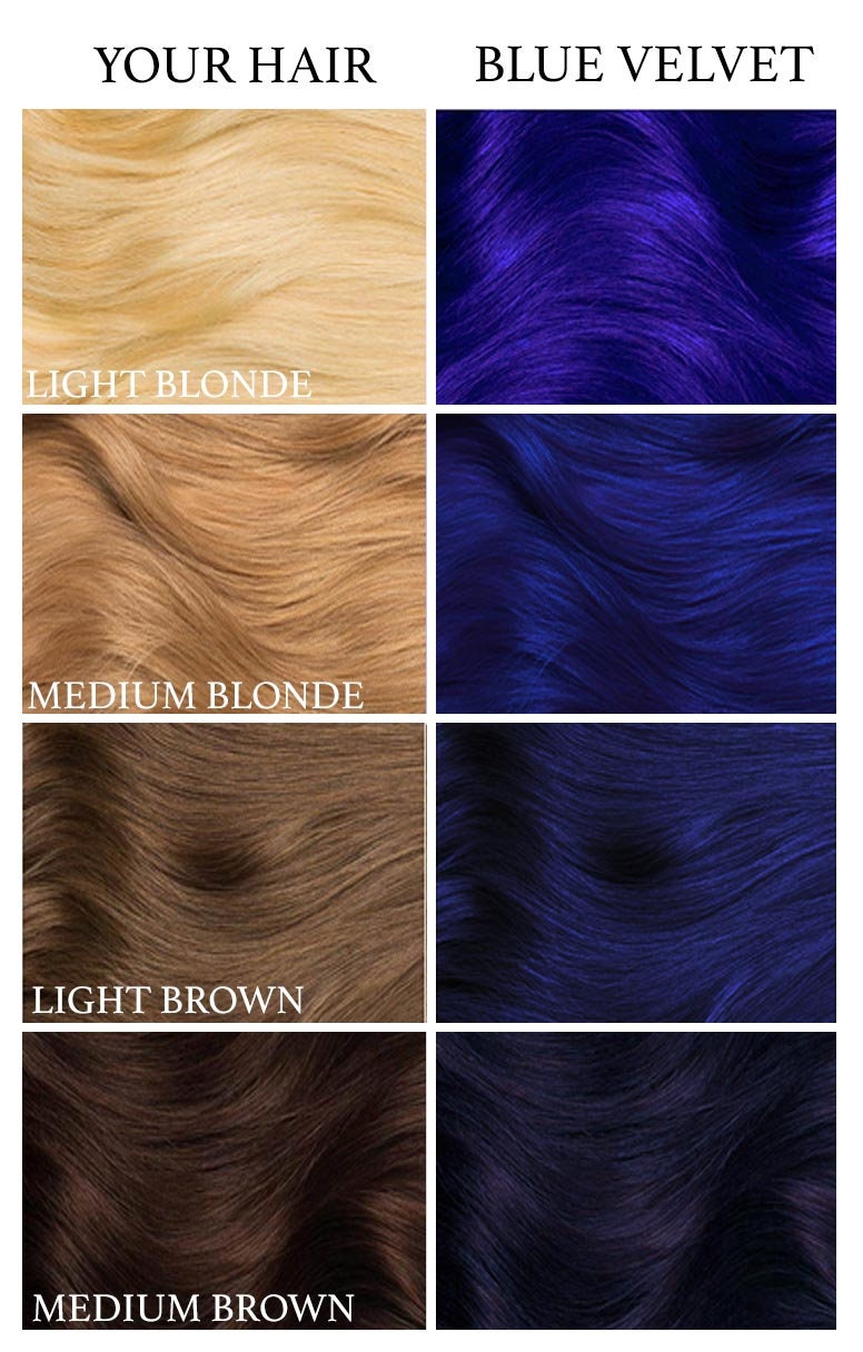 Dark Blue Hair Dye - Etsy Australia Dark Blue Hair Dye - Etsy Australia