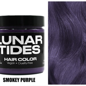 Purple Grey Hair Dye