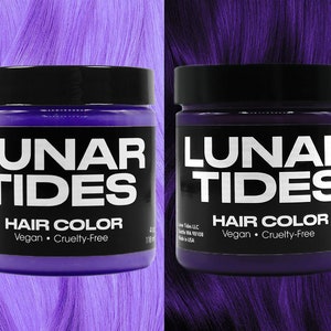 DIY Gradient Violet Purple Hair Dye Kit