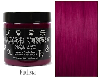 Dark Fuchsia Pink Hair Dye