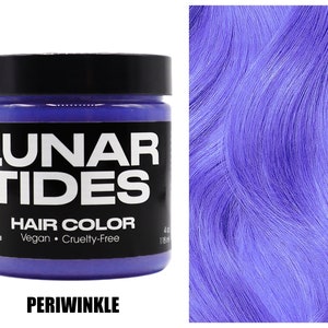 Pastel Periwinkle Hair Dye