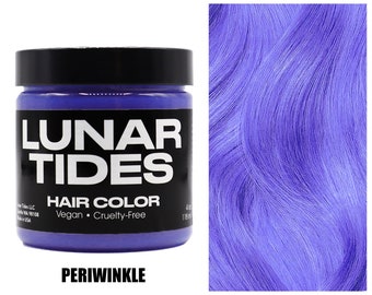 Pastel Periwinkle Hair Dye