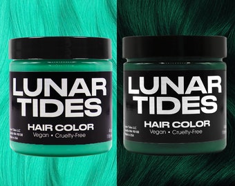 DIY Gradient Green Hair Dye Kit