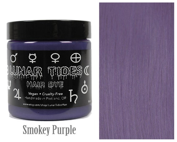 Purple Grey Hair Dye Etsy