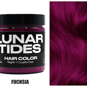 Dark Fuchsia Pink Hair Dye