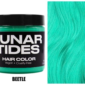 Pastel Mint Green Hair Dye image 1