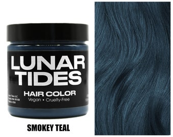 Teal Grey Hair Dye