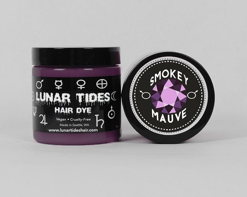 Smokey pink Mauve Hair Dye | Etsy