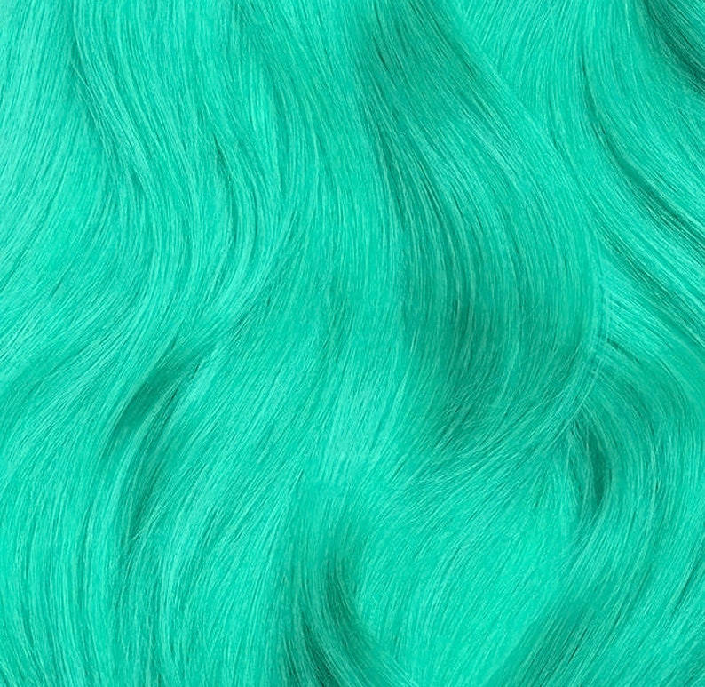 Pastel Mint Green Hair Dye image 3